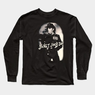 Janet Jackson Vintage Tour Concert Long Sleeve T-Shirt